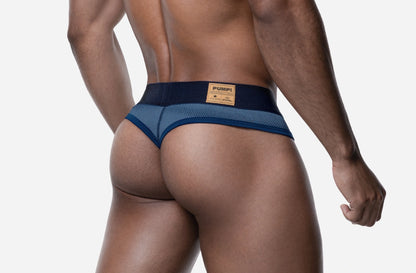 Pump! Indigo Thong
