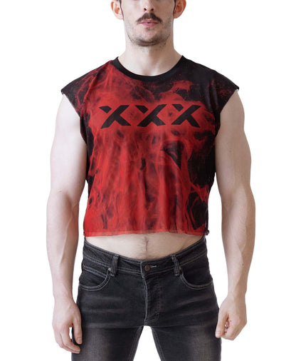 Nasty Pig Inferno Sleeveless Crop Tops