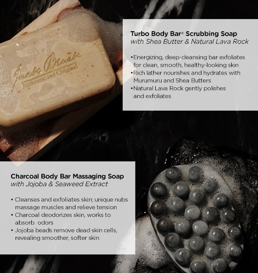 Jack Black Charcoal Massaging Soap
