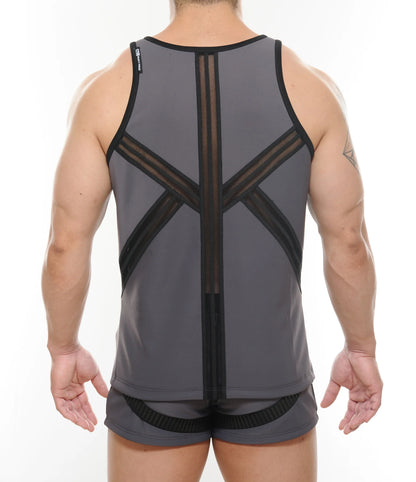 STUD Komodo Zip Muscle Vest