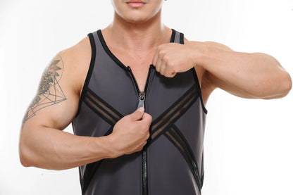 STUD Komodo Zip Muscle Vest