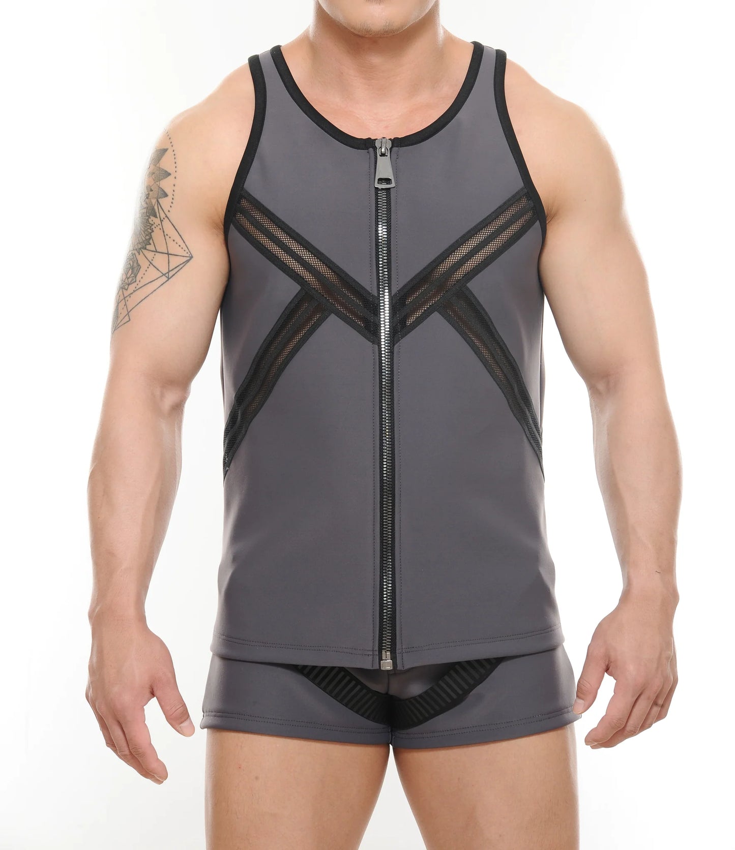 STUD Komodo Zip Muscle Vest