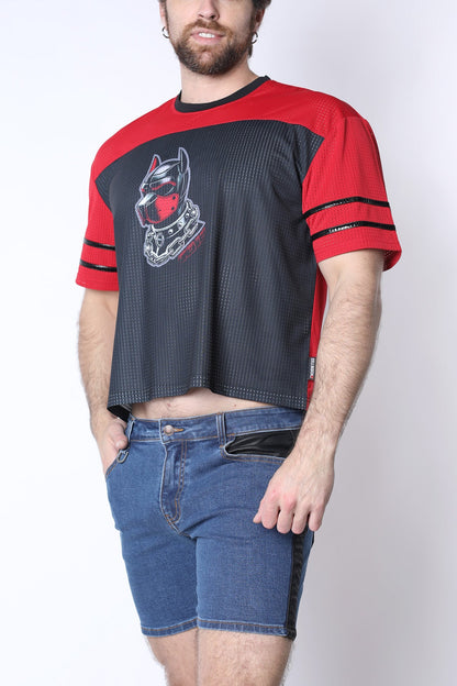 Cellblock13 Dark Pup Crop Top