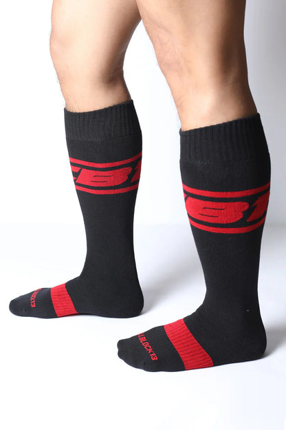 Cell Block 13 Kennel Club DARK PUP Knee High Sock