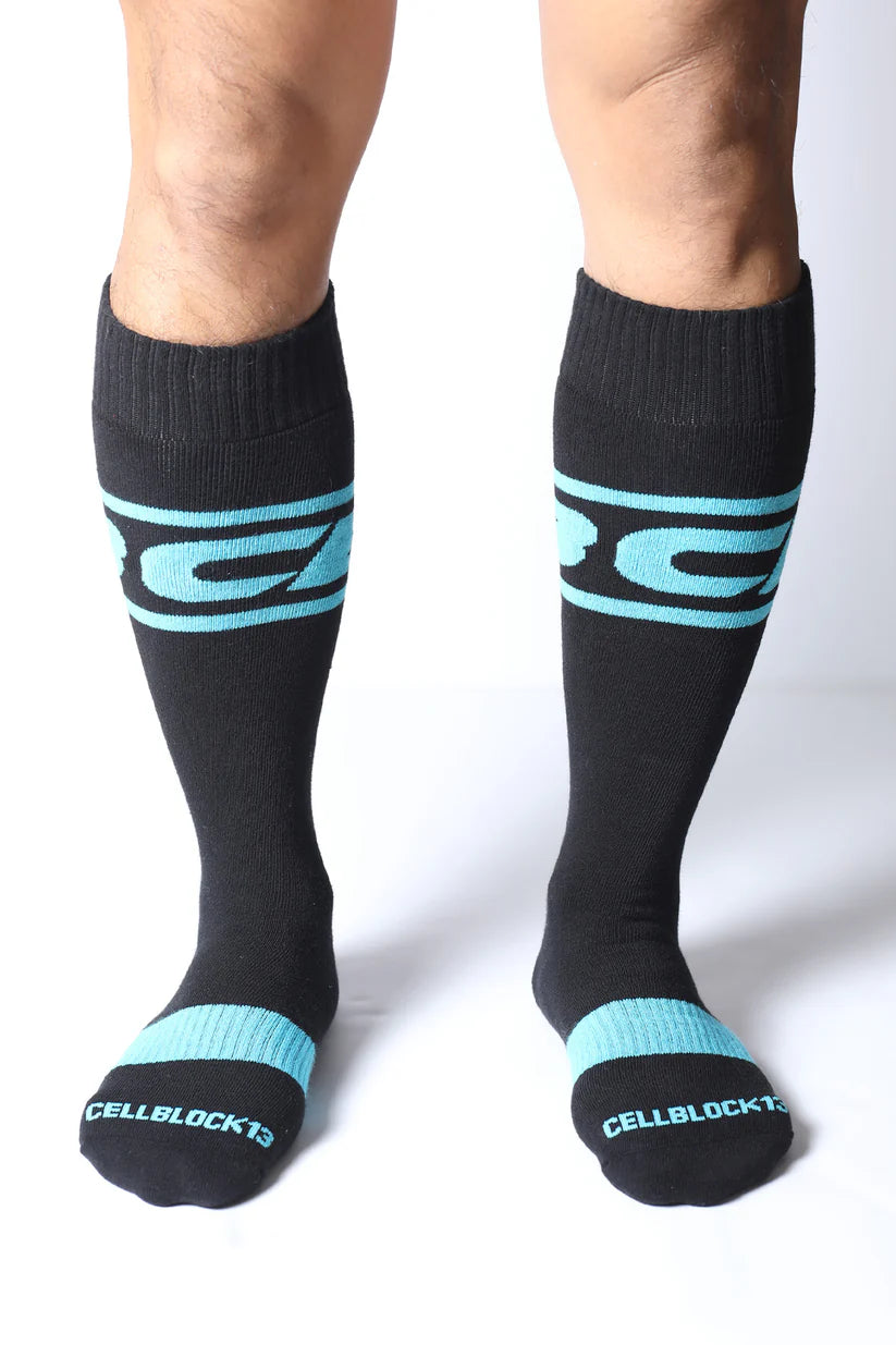Cell Block 13 Kennel Club DARK PUP Knee High Sock