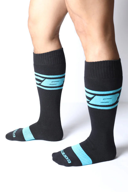 Cell Block 13 Kennel Club DARK PUP Knee High Sock