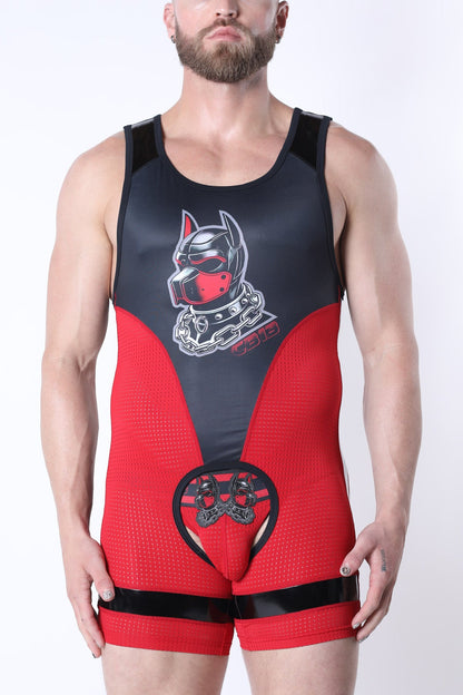 Cellblock13 Dark Pup Singlet Chaps