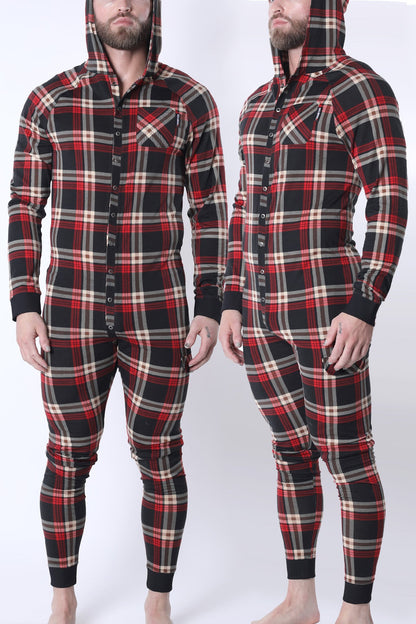 Timoteo Lumber Jacked Union Suit