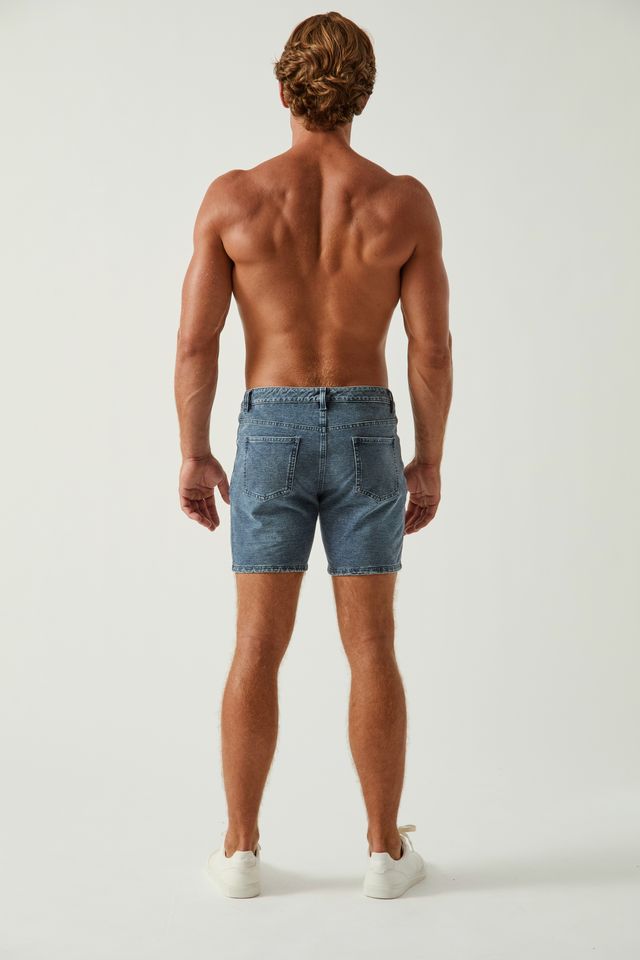 St33le Vintage Blue 5" Denim Short