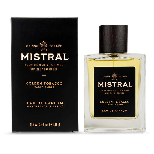 Mistral Golden Tabacco Eau De Parfum 3.3OZ