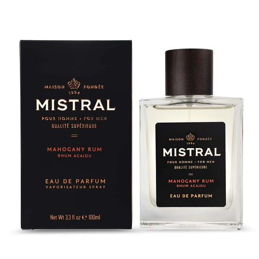 Mistral Mahogany Rum Eau De Parfum 3.3OZ