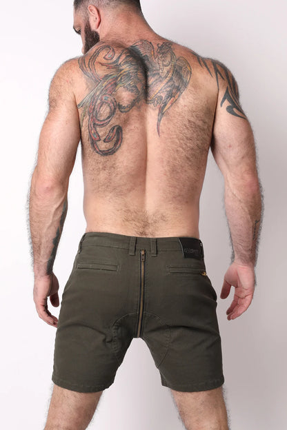 Cellblock13 Maverick Zipper Shorts