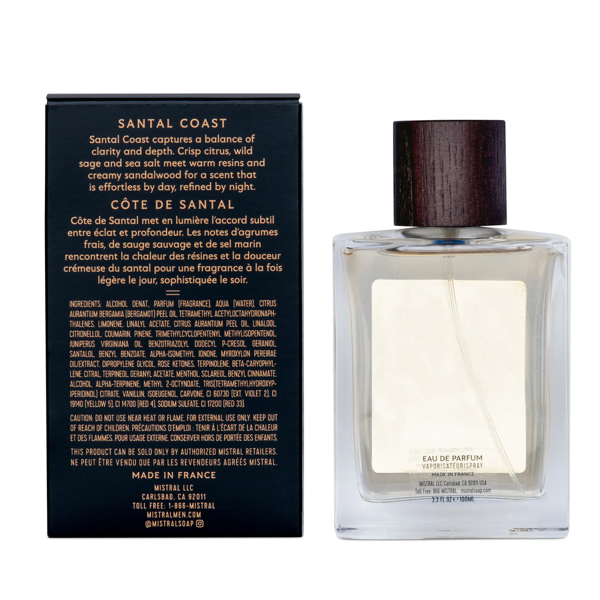 Mistral Eau De Parfum Santal Coast 3.3OZ