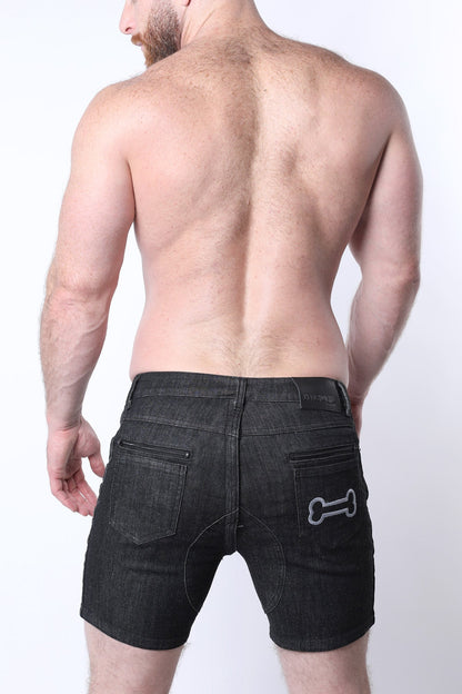 Cellblock13 Muzzle Up Denim Shorts