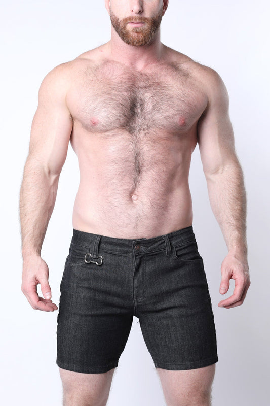 Cellblock13 Muzzle Up Denim Shorts