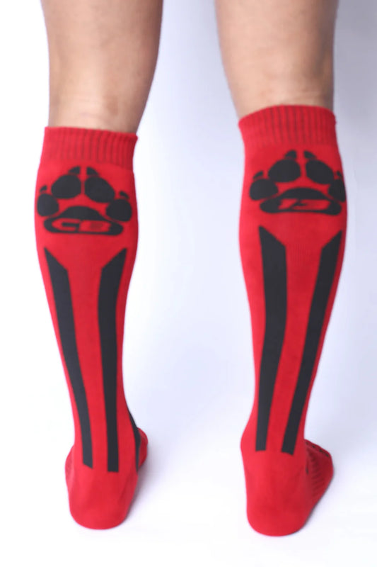 CellBlock13 Muzzle Up Red  Knee High Sock