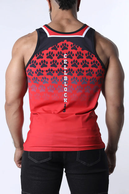 Cellblock13 Red Muzzle Up Tank
