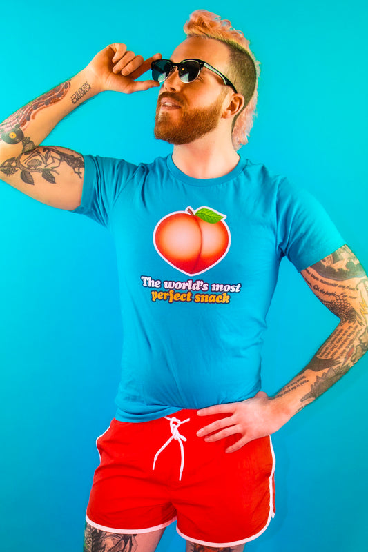 Peachy Kings Worlds Best Snack Tee