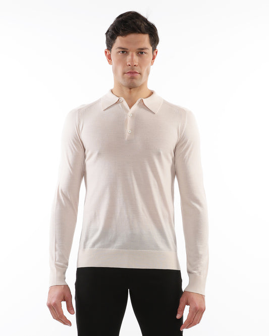 PostMarc Oat 3 Button Lightweight Knit Sweater