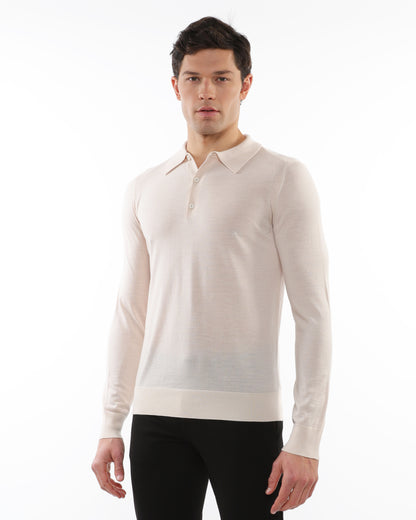 PostMarc Oat 3 Button Lightweight Knit Sweater