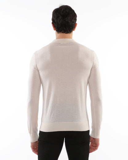 PostMarc Oat 3 Button Lightweight Knit Sweater