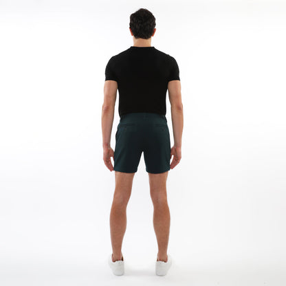 Postmarc Hunter 6" Textured Stretch Knit Chino Shorts