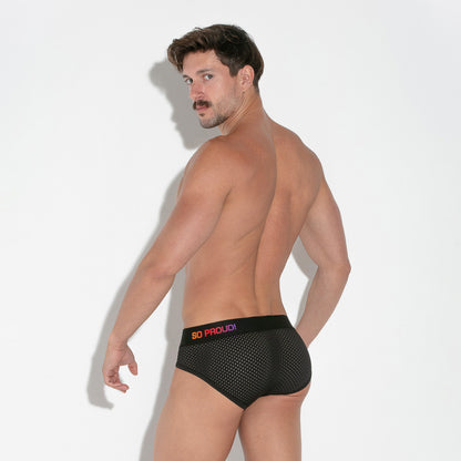 Code 22 Pride Mesh Briefs