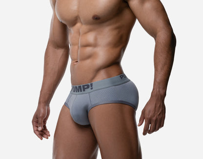 Pump! Gray Classic Brief