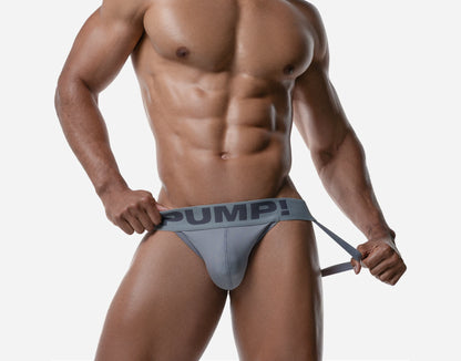Pump! Gray Classic Jockstrap