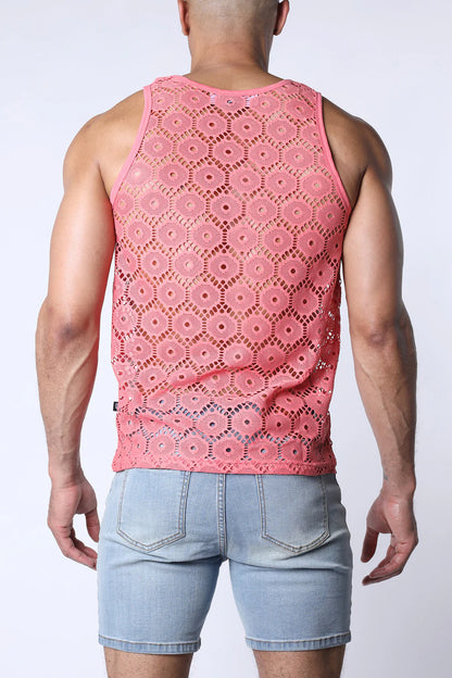 Timoteo Palermo Mesh Tank Top