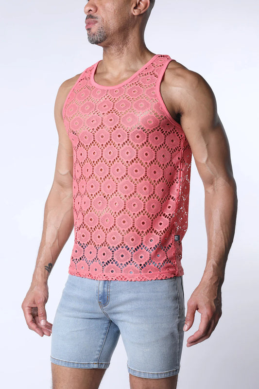 Timoteo Palermo Mesh Tank Top