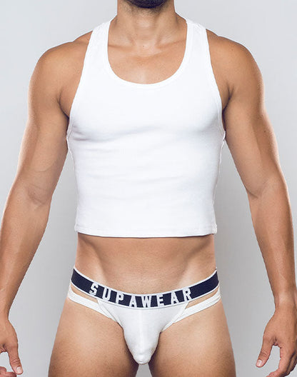 Supawear Ribbed Crop Tanks