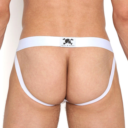 Skull & Bones Love Bites White Jockstrap