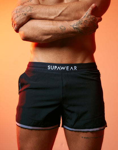 Supawear SPR Performance Black Shorts