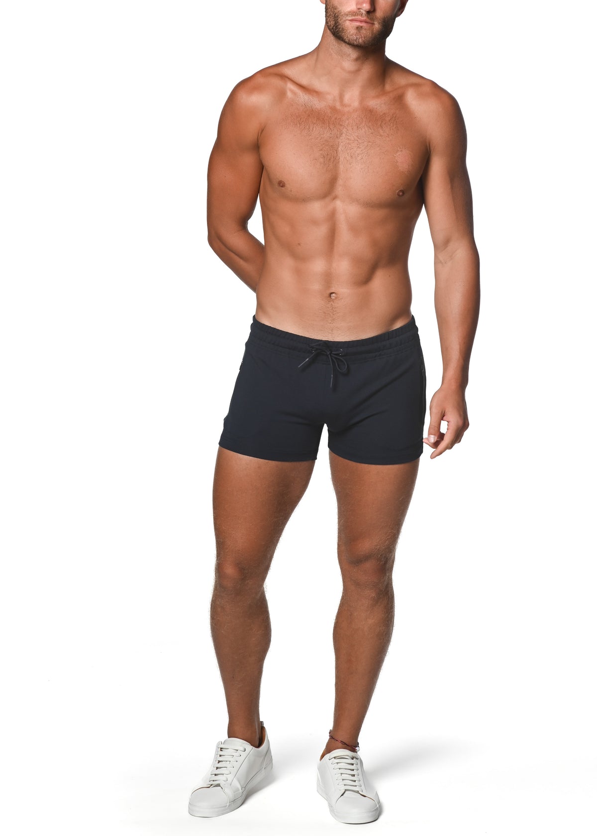 St33le Vault 3.5" Navy Gym Short