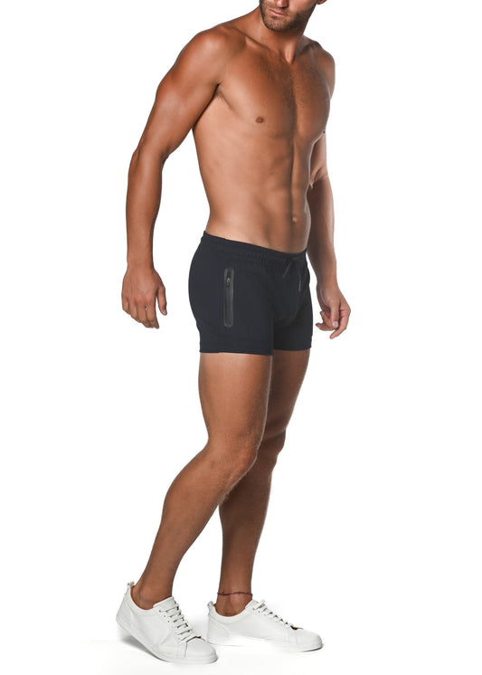 St33le Vault 3.5" Navy Gym Short