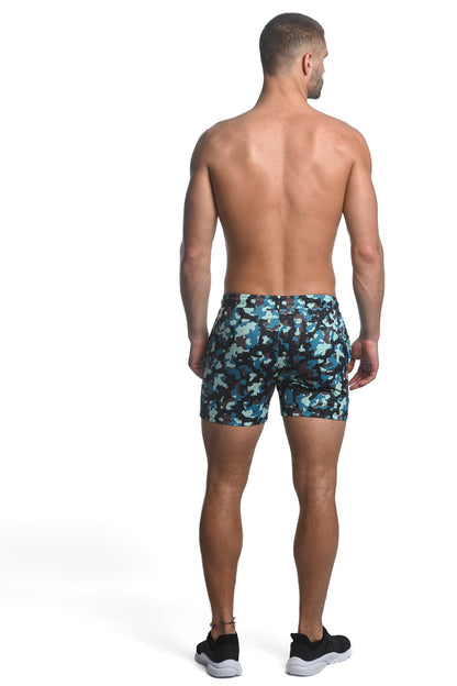 St33le Ocean Camo Performance Shorts