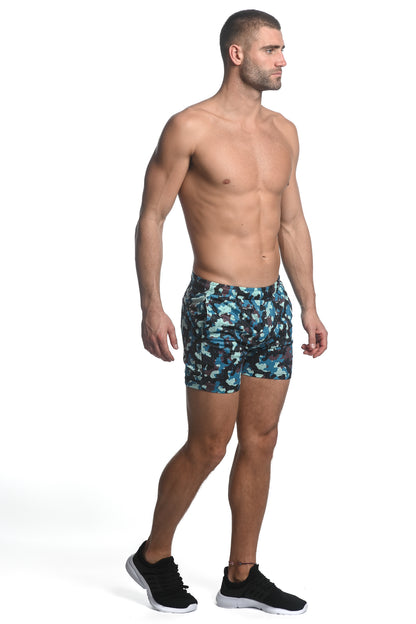 St33le Ocean Camo Performance Shorts