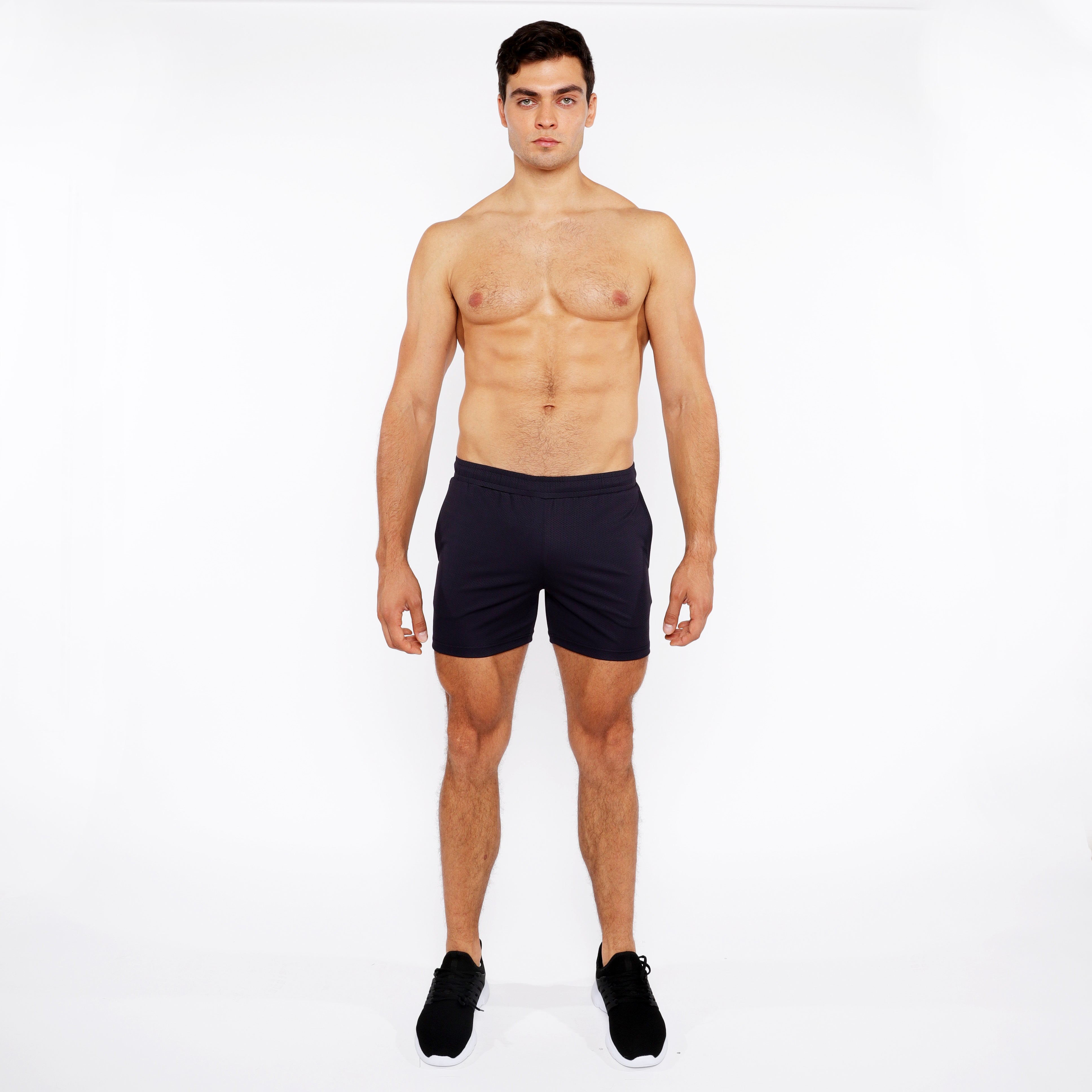 St33le Peacoat Textured Mesh Performance Shorts – Skivvies