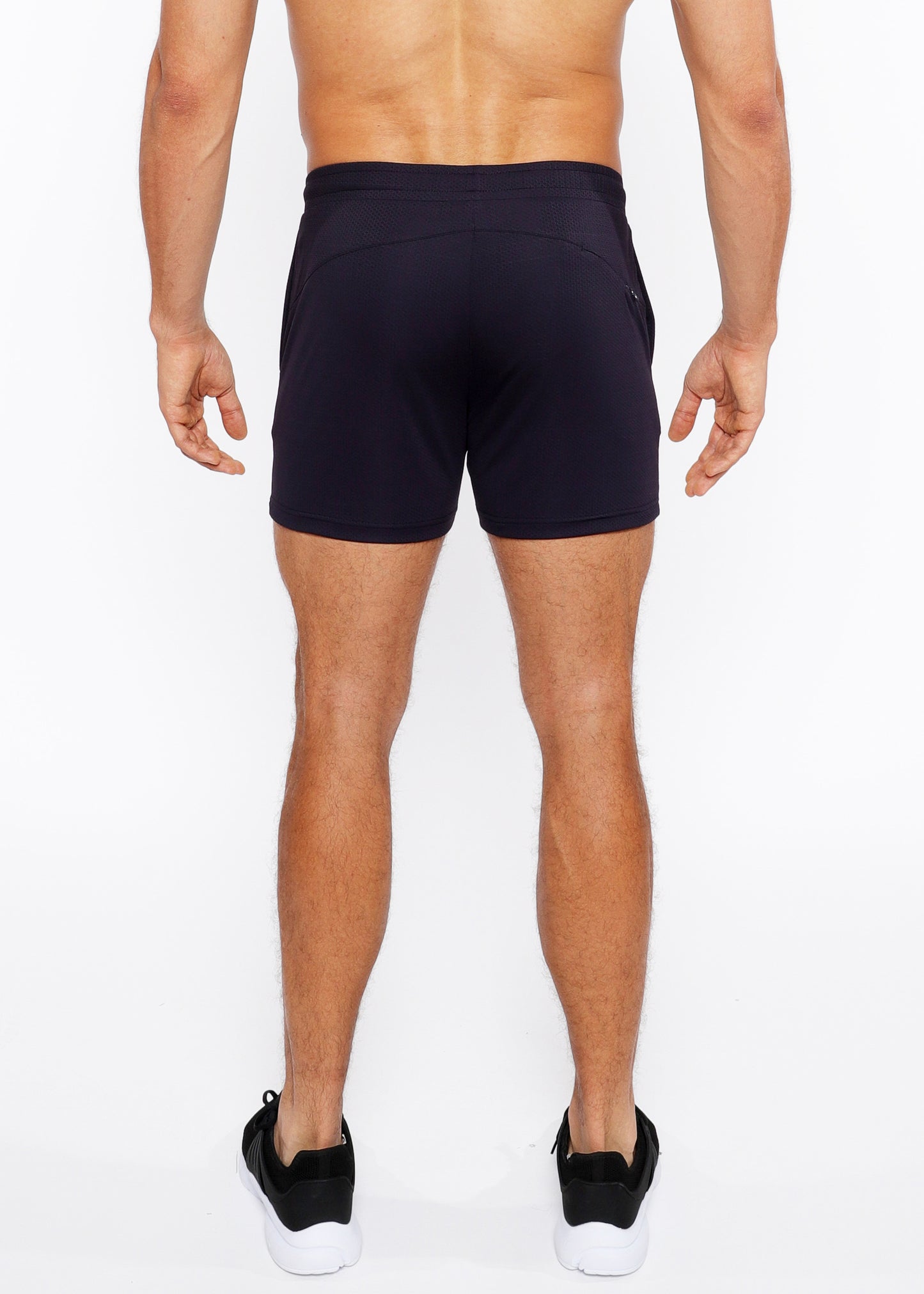 St33le Peacoat Textured Mesh Performance Shorts