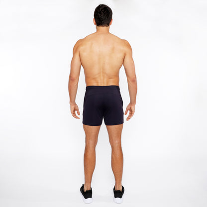 St33le Peacoat Textured Mesh Performance Shorts