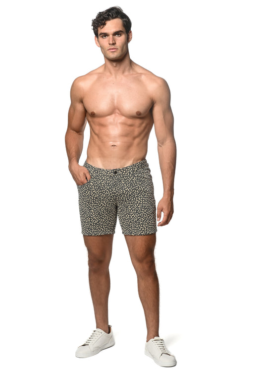 St33le Sand Pebbles Jacquard Knit Shorts