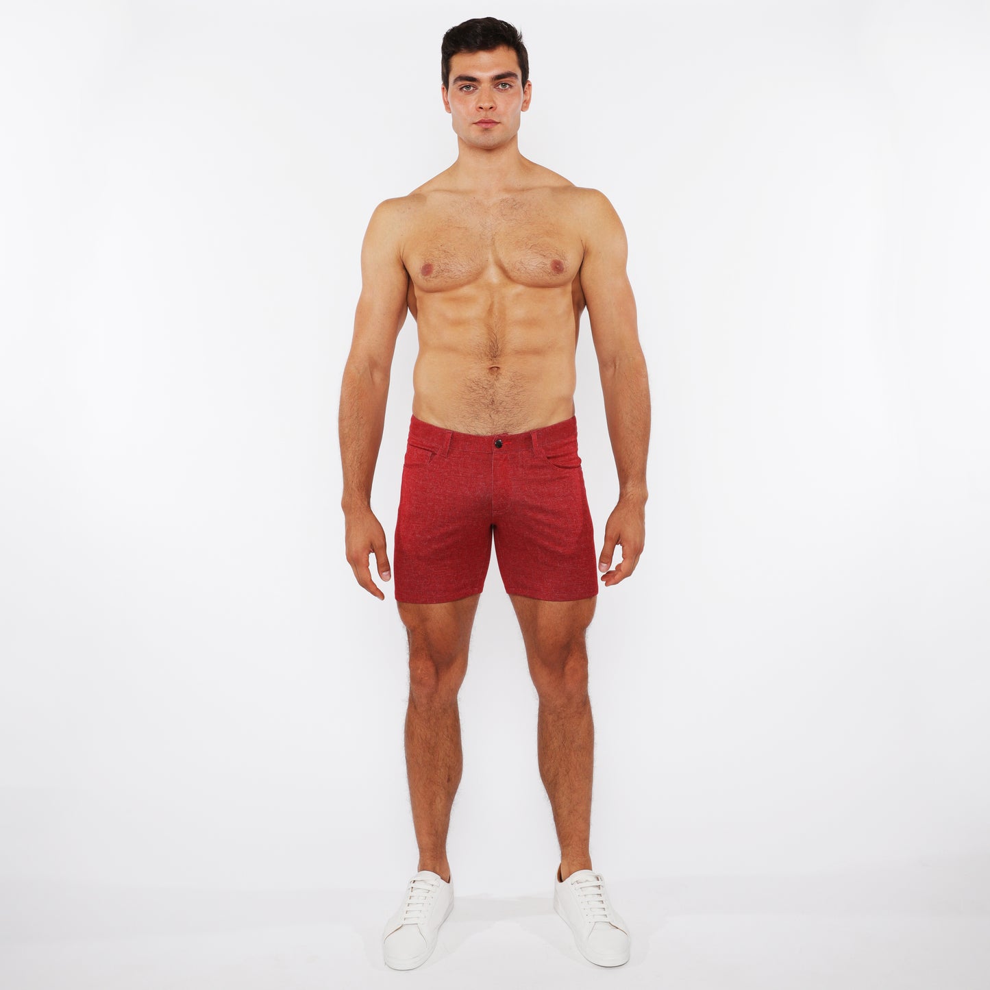 St33le Red Pepper Denim Knit Short