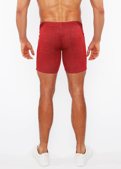 St33le Red Pepper Denim Knit Short