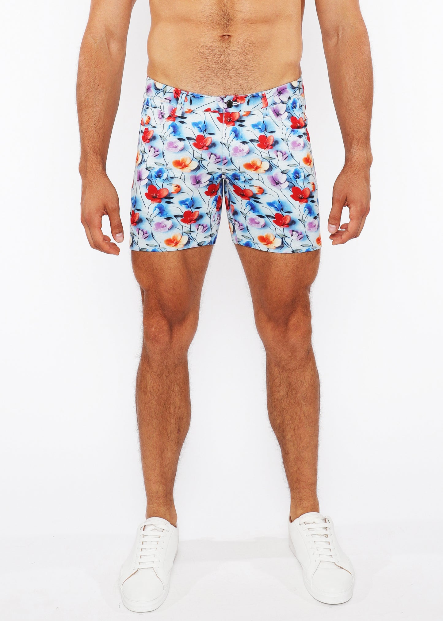 St33le Multi 3D Floral Knit Short