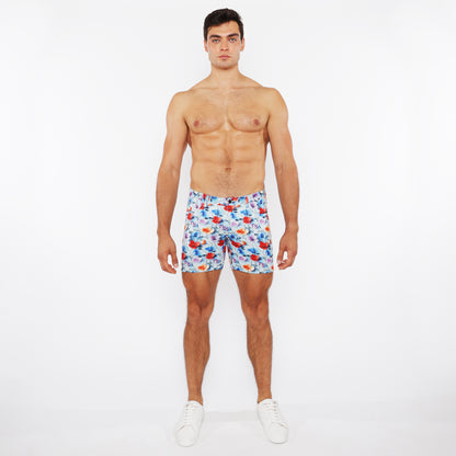 St33le Multi 3D Floral Knit Short