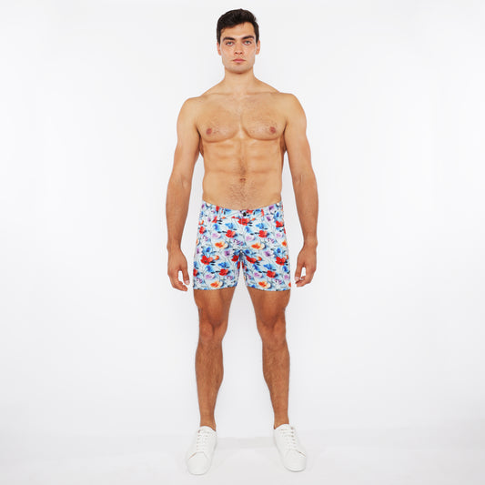 St33le Multi 3D Floral Knit Short