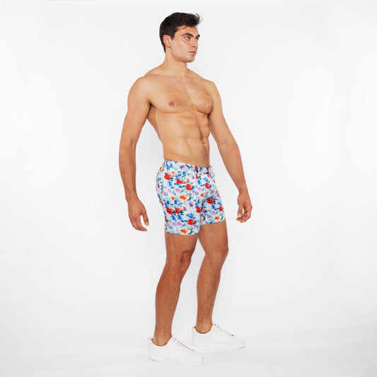St33le Multi 3D Floral Knit Short