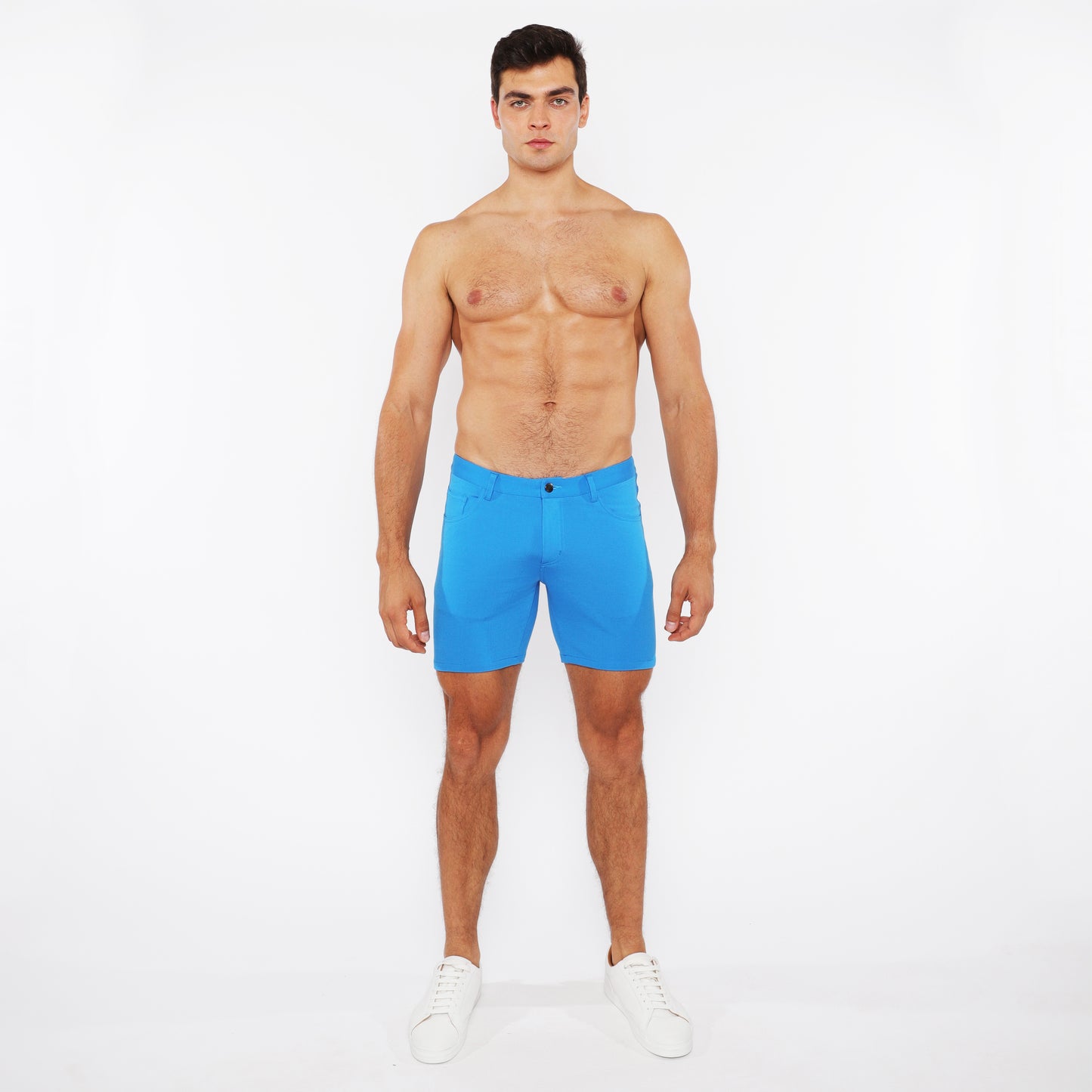 St33le Blue Jewel Knit Short