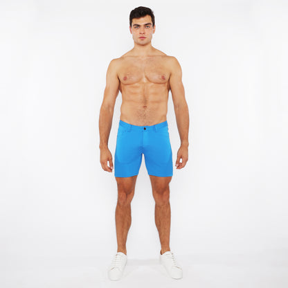 St33le Blue Jewel Knit Short